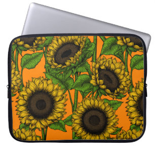 Sonnenblumen Laptopschutzhülle