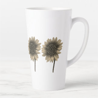 Sonnenblumen, leben, lachen, Liebe Milchtasse