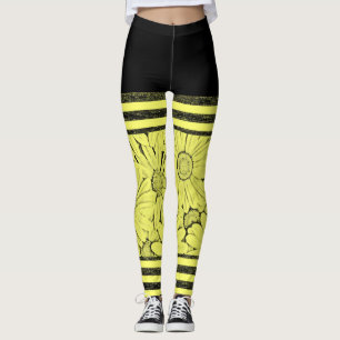 Sonnenblumen-Leggings Leggings