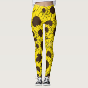 Sonnenblumen-Leggings Leggings