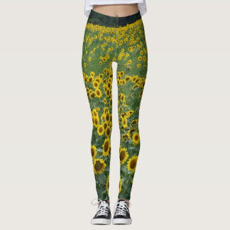 Sonnenblumen-Leggings Leggings