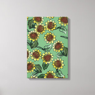 Sonnenblumen Leinwanddruck