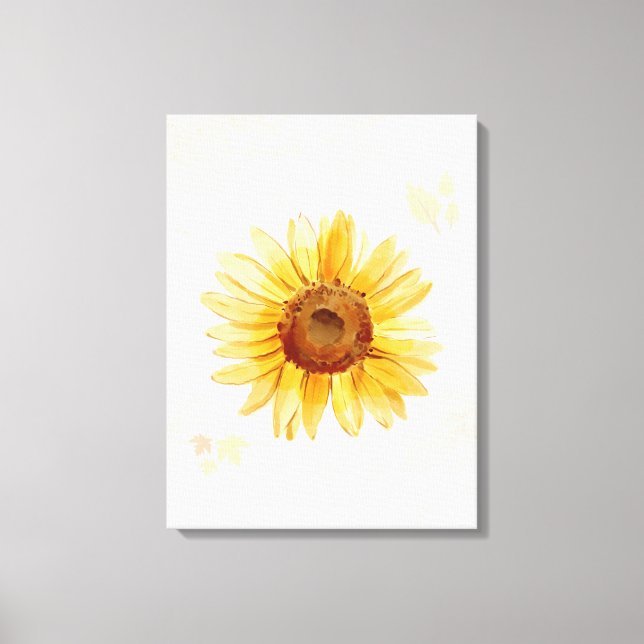 Sonnenblumen Leinwanddruck (Vorderseite)