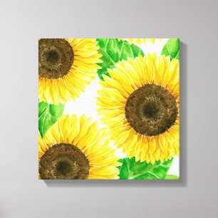 Sonnenblumen Leinwanddruck
