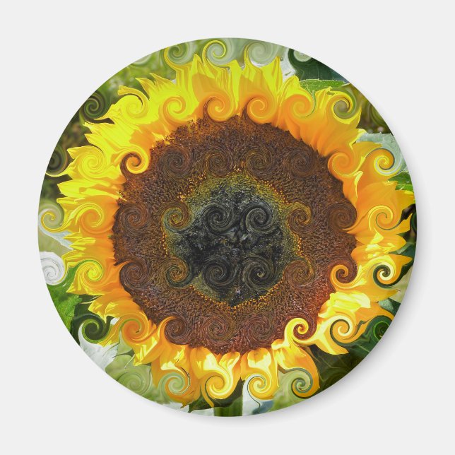 SONNENBLUMEN MAGNET (Vorne)