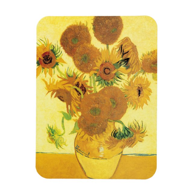Sonnenblumen Magnet (Vertikal)