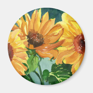 Sonnenblumen Magnet