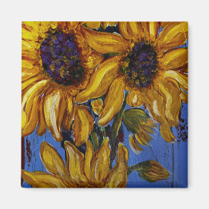 Sonnenblumen-Magnet Magnet