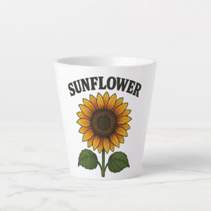 Sonnenblumen-Mal-Tasse Milchtasse