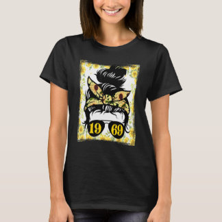 Sonnenblumen-Mama, geboren 1969, Geburtstagsgarten T-Shirt