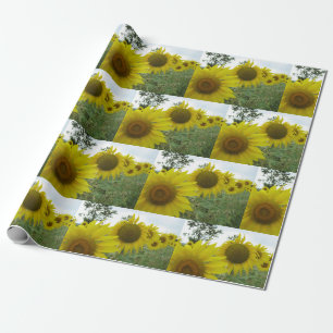 Sonnenblumen Matte Wrapping Paper Geschenkpapier
