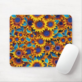 Sonnenblumen-Mauspad Mousepad