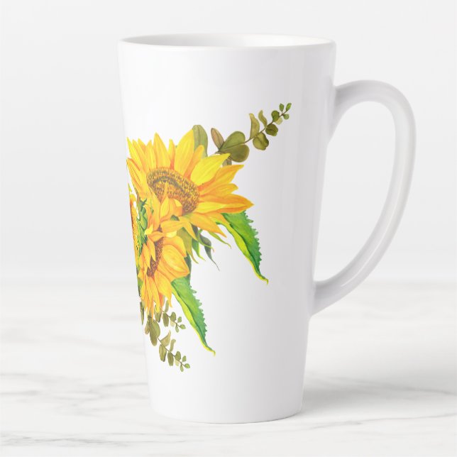 Sonnenblumen Milchtasse (Rechts)