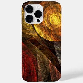 Sonnenblumen Modernes Abstraktes Kunstmuster Case-Mate iPhone 14 Pro Max Hülle