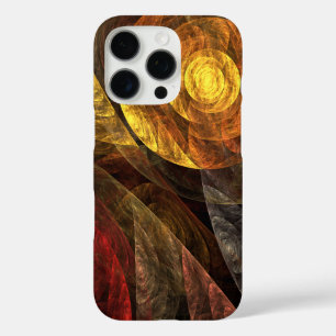 Sonnenblumen Modernes Abstraktes Kunstmuster iPhone 16 Pro Hülle