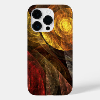Sonnenblumen Modernes Abstraktes Kunstmuster Case-Mate iPhone 14 Pro Hülle