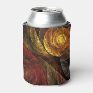 Sonnenblumen Modernes Abstraktes Kunstmuster Dosenkühler