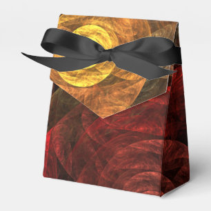 Sonnenblumen Modernes Abstraktes Kunstmuster Geschenkschachtel