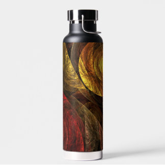 Sonnenblumen Modernes Abstraktes Kunstmuster Trinkflasche