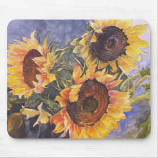 Sonnenblumen Mousepad