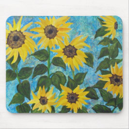 Sonnenblumen Mousepad