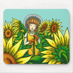 Sonnenblumen Mousepad