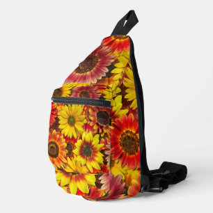 Sonnenblumen Nahtloses Muster Crossbody Bag
