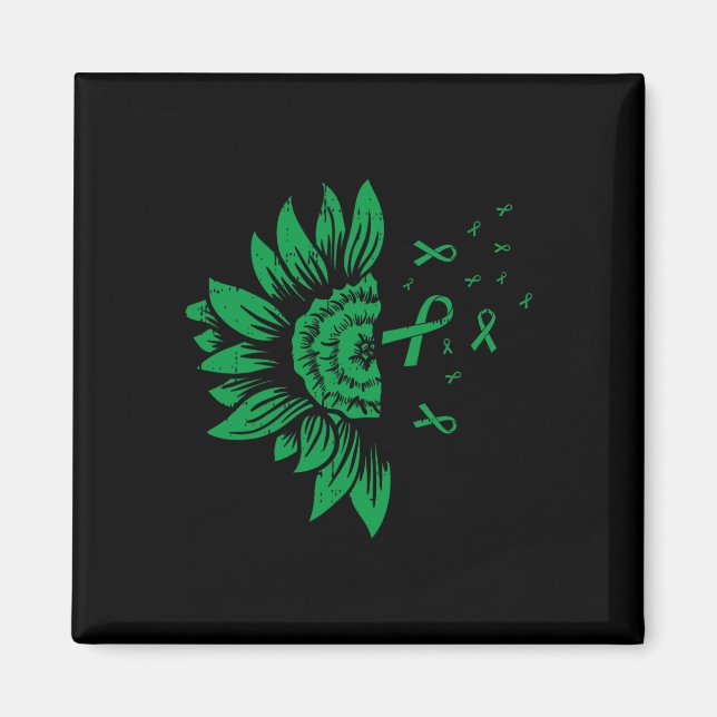 Sonnenblumen Nierenerkrankung Psychiatrische Erkra Magnet (Vorne)