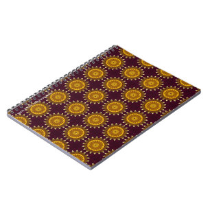 Sonnenblumen-Notebook Notizblock