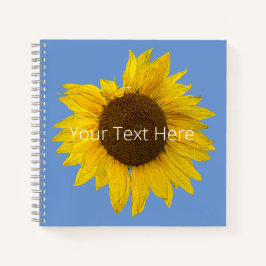 Sonnenblumen-Notebook Notizbuch