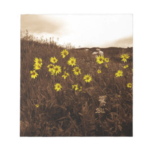 Sonnenblumen Notizblock