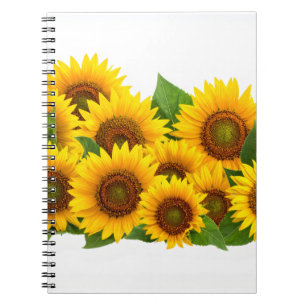 Sonnenblumen Notizblock