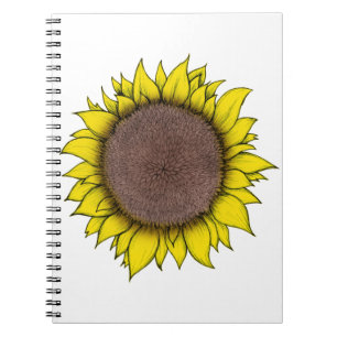 Sonnenblumen Notizblock
