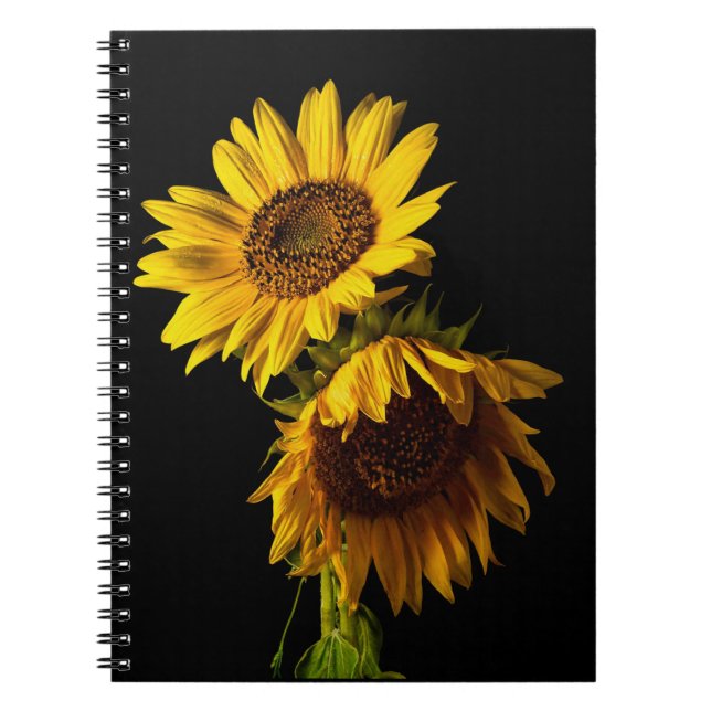 Sonnenblumen  notizblock (Vorderseite)