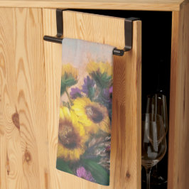 Sonnenblumen Original Geschirrtuch