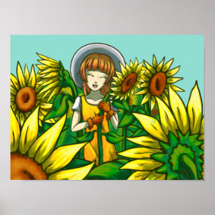 Sonnenblumen Poster