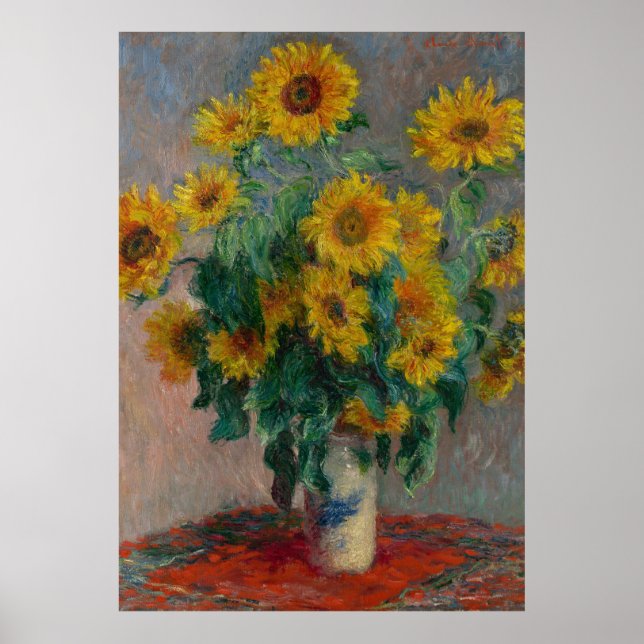Sonnenblumen Poster (Vorne)