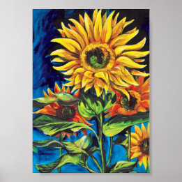 Sonnenblumen Posters Prints Poster