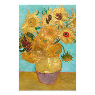 Sonnenblumen, Postimpressionistische Stilleben-Mal Fotodruck