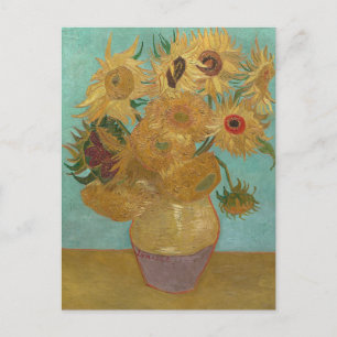 Sonnenblumen Postkarte