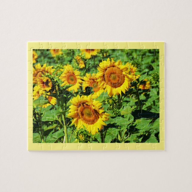 Sonnenblumen Puzzle (Horizontal)