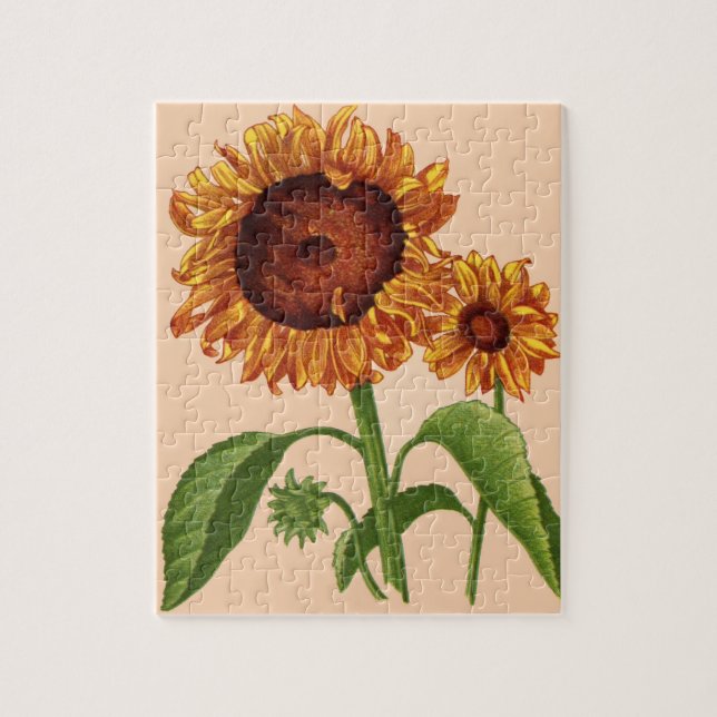 Sonnenblumen Puzzle (Vertikal)