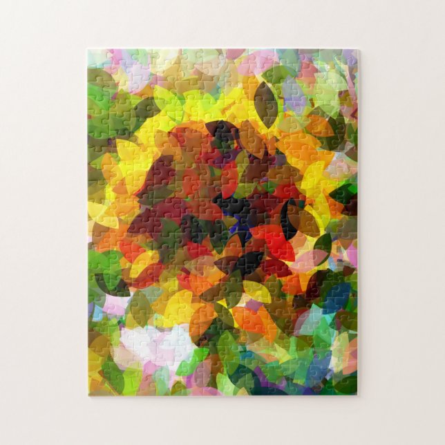 SONNENBLUMEN PUZZLE (Vertikal)