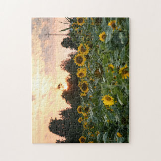 Sonnenblumen-Puzzle Puzzle