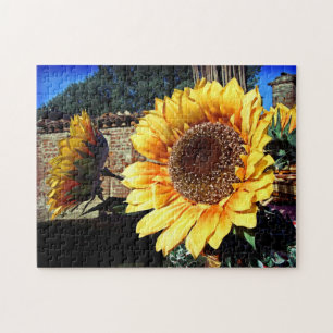 Sonnenblumen-Puzzle Puzzle