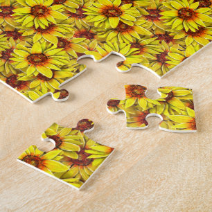 Sonnenblumen-Puzzle Puzzle