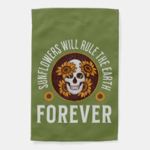 Sonnenblumen regieren die Retro-Sonnenblume der Er