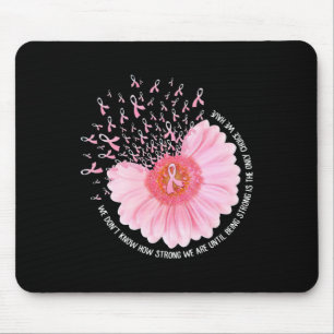 Sonnenblumen Rosa Brustkrebs Bewusstsein Frauen Wa Mousepad