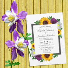 Sonnenblumen Rose Daisy Herbstblütenhochzeit