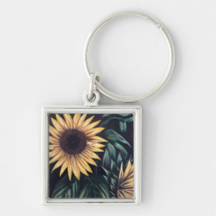 Sonnenblumen Schlüsselanhänger